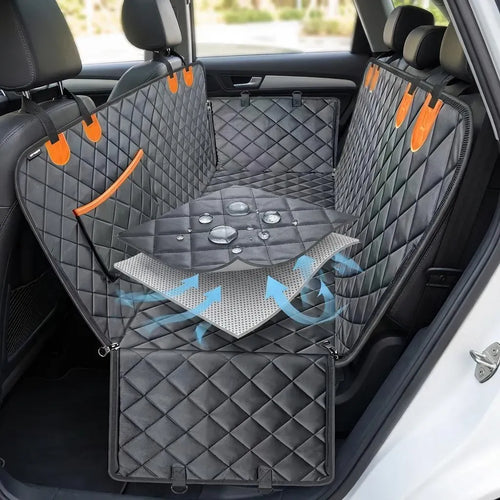 Ultimate Waterproof Dog Car Seat Protector – Keep Your Car Clean & Scratch-Free